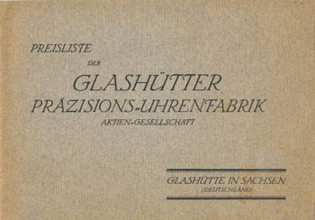 Glashütter Präzisions-Uhrenfabrik